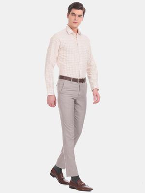 white checkered formal shirt - 17617980 - Standard Image - 5