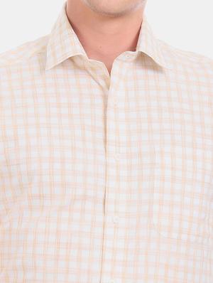 white checkered formal shirt - 17617980 - Standard Image - 6
