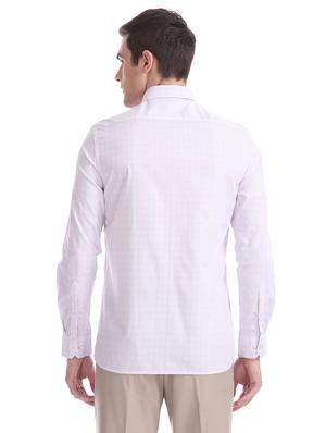 orange checkered formal shirt - 17617987 - Standard Image - 3