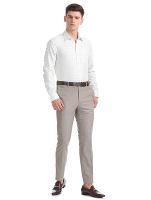 neo mint checkered formal shirt - 17618016 - Standard Image - 4