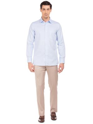 blue checkered formal shirt - 17618035 - Standard Image - 4
