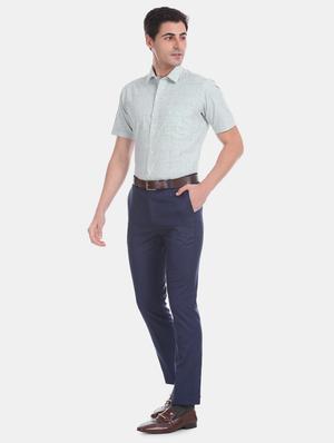 green checkered formal shirt - 17618059 - Standard Image - 5