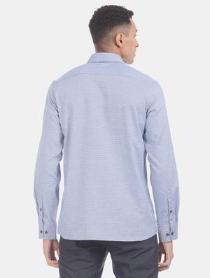 blue striped formal shirt - 17618071 - Standard Image - 4