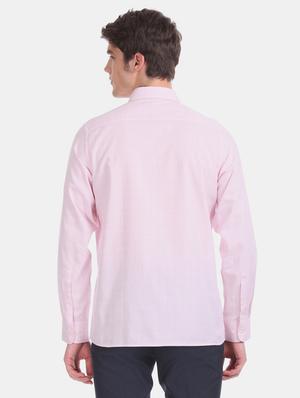 pink checkered formal shirt - 17618076 - Standard Image - 4