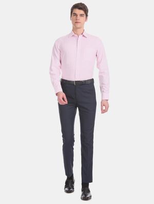 pink checkered formal shirt - 17618076 - Standard Image - 5