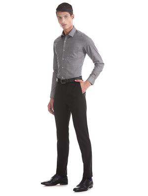 brown printed formal shirt - 17618093 - Standard Image - 4