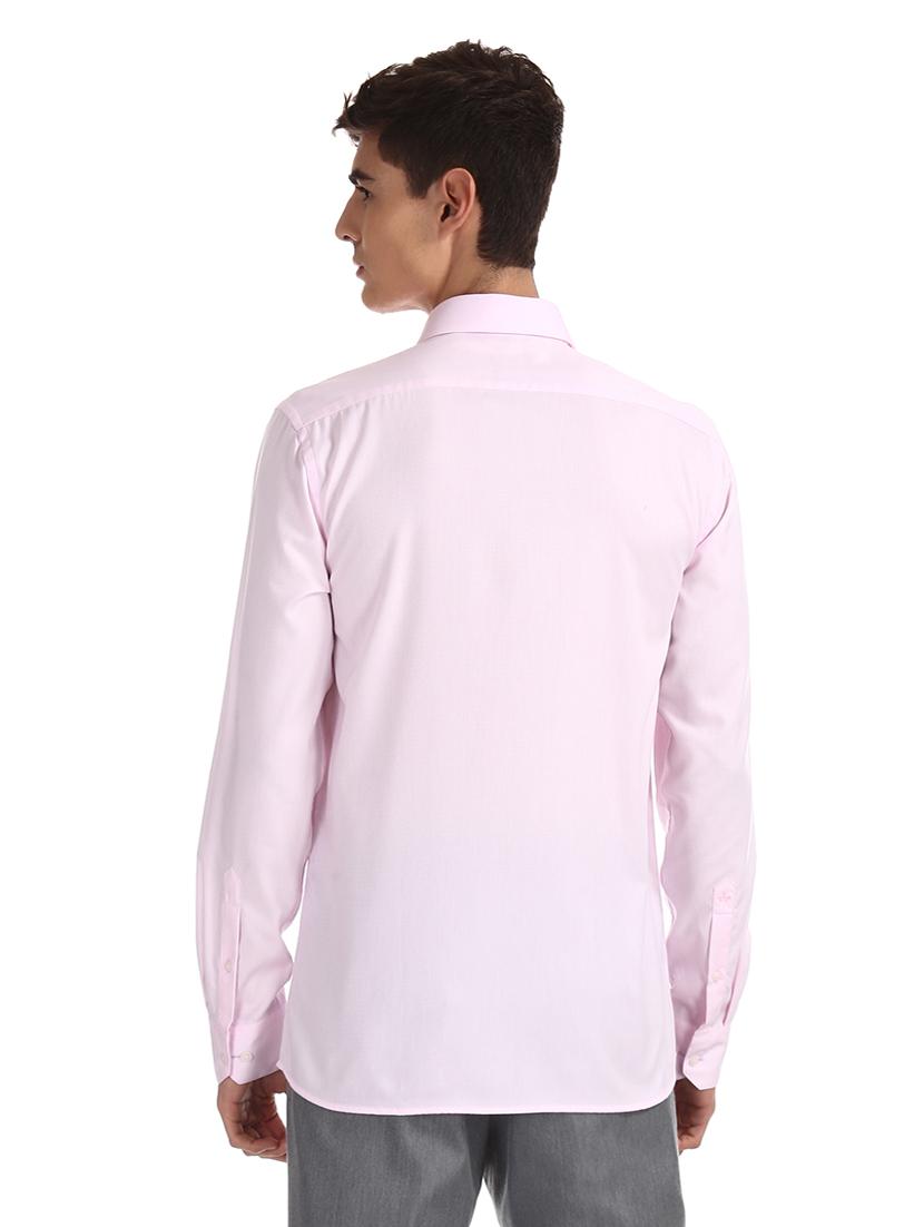 pink self design formal shirt - 17618125 - Zoom Image - 4