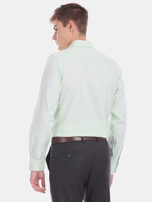 green self design formal shirt - 17618164 - Standard Image - 2