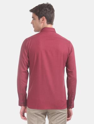 red self design formal shirt - 17618193 - Standard Image - 4