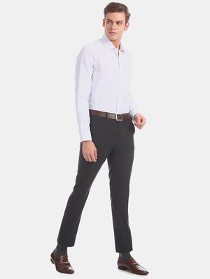 white checkered formal shirt - 17618230 - Standard Image - 5