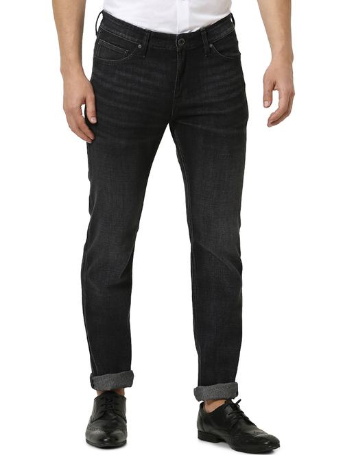 black light washed denim jeans - 17618686 - Very Small Image - 1