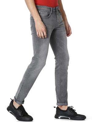 grey light washed denim jeans - 17618694 - Standard Image - 2