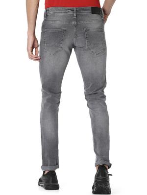 grey light washed denim jeans - 17618694 - Standard Image - 3