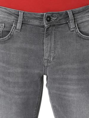 grey light washed denim jeans - 17618694 - Standard Image - 5