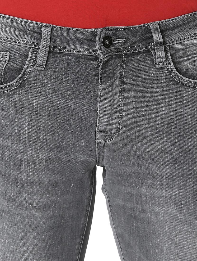grey light washed denim jeans - 17618694 - Zoom Image - 5