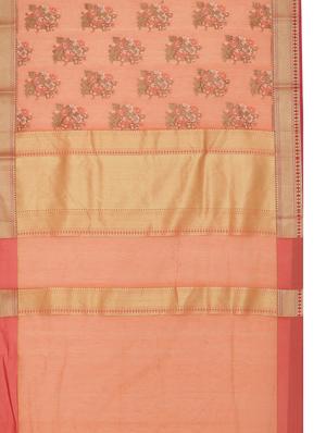 zari work banarasi saree with blouse - 17619473 - Standard Image - 6