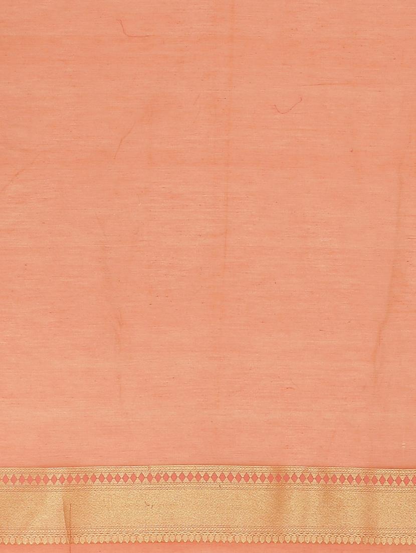 zari work banarasi saree with blouse - 17619473 - Zoom Image - 5