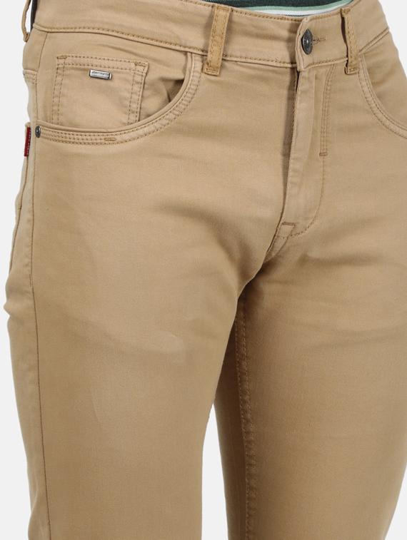 beige plain denim jeans - 17619523 - Zoom Image - 5