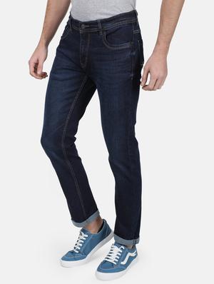 navy blue light washed denim jeans - 17619528 - Standard Image - 2