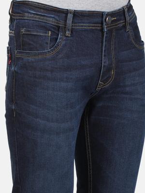 navy blue light washed denim jeans - 17619528 - Standard Image - 5