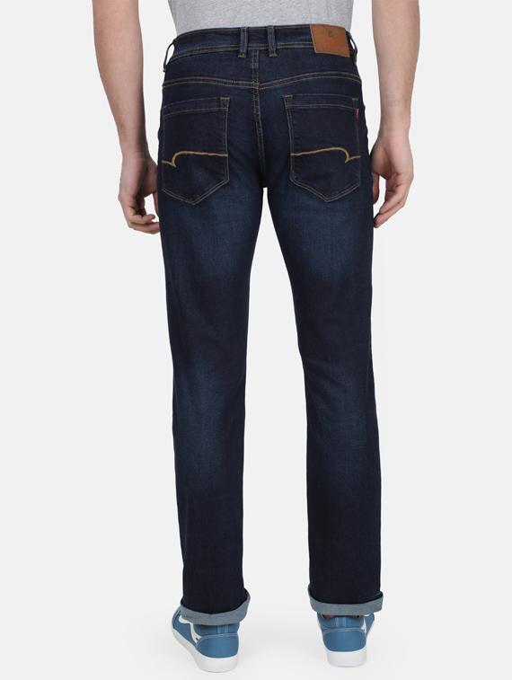 navy blue light washed denim jeans - 17619528 - Zoom Image - 3