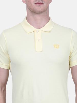 yellow solid polo t-shirt - 17619548 - Standard Image - 5