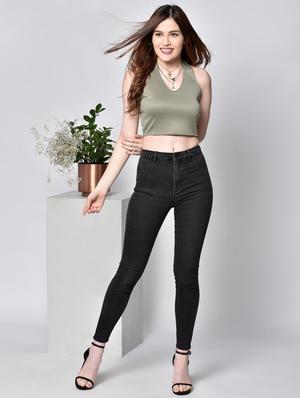 halter neck crop top - 17619883 - Standard Image - 4