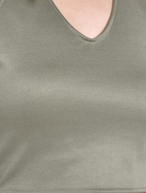 halter neck crop top - 17619883 - Standard Image - 5