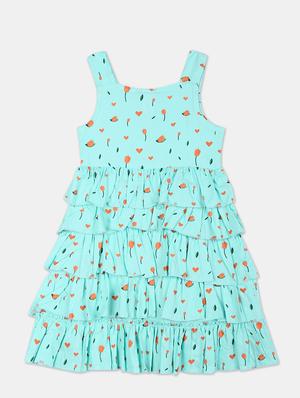 blue cotton frock - 17619988 - Standard Image - 2