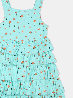 blue cotton frock - 17619988 - Standard Image - 3