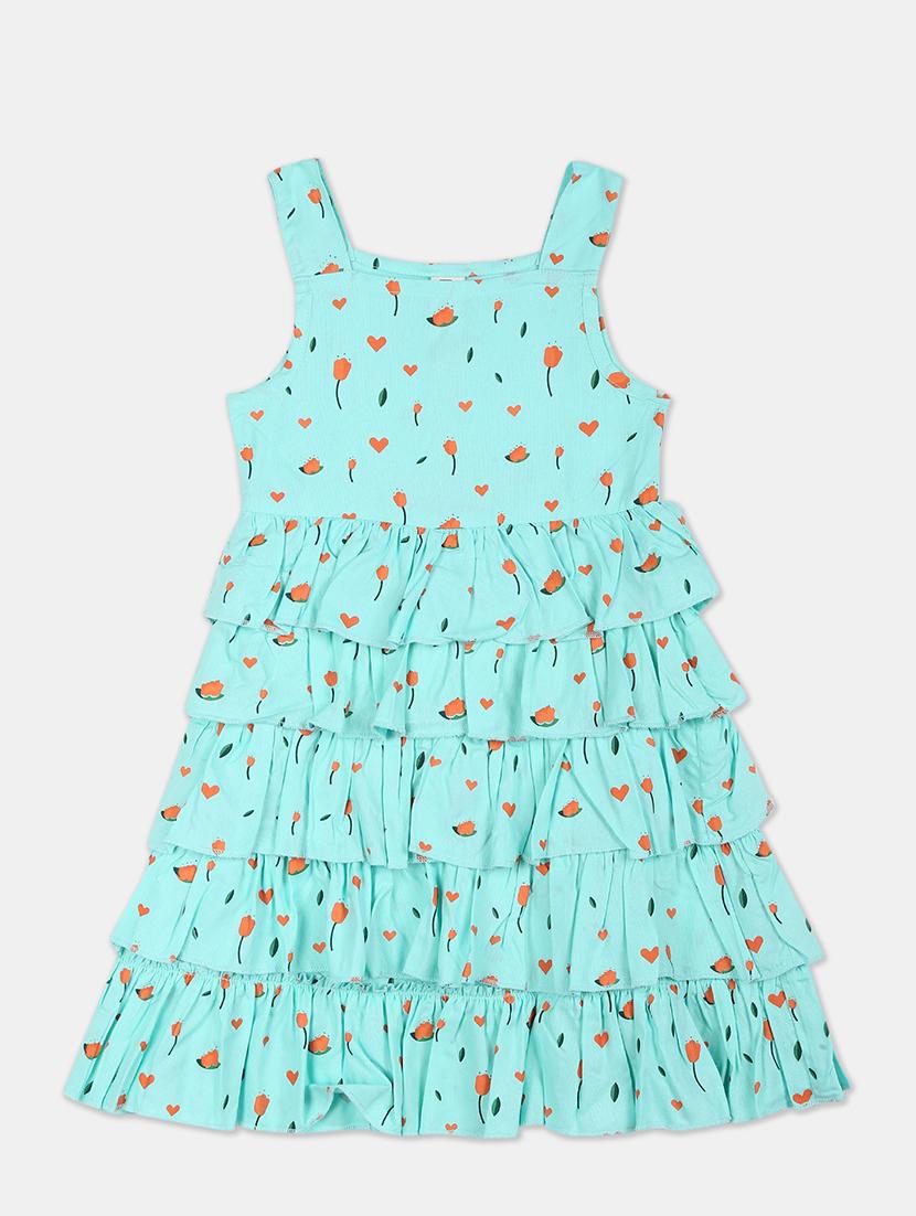 blue cotton frock - 17619988 - Zoom Image - 1