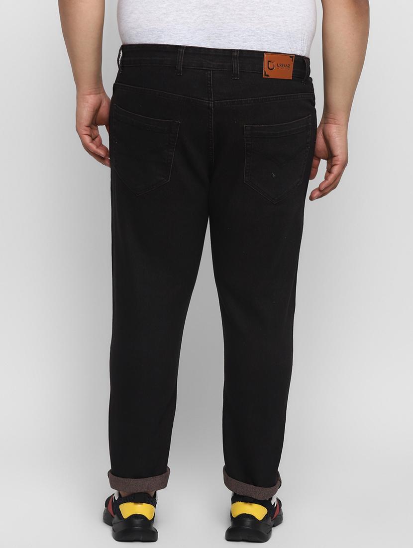 brown plain denim jeans - 17620325 - Zoom Image - 4