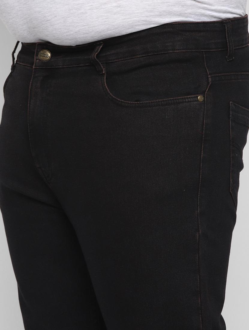 brown plain denim jeans - 17620325 - Zoom Image - 6