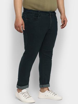 green plain denim jeans - 17620326 - Standard Image - 2