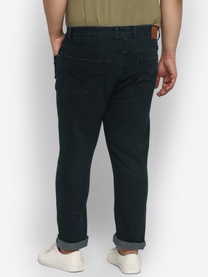 green plain denim jeans - 17620326 - Standard Image - 4