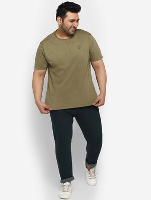 green plain denim jeans - 17620326 - Standard Image - 5