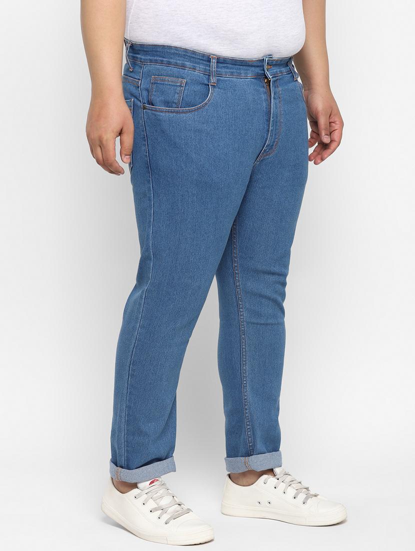 blue light washed denim jeans - 17620332 - Zoom Image - 2