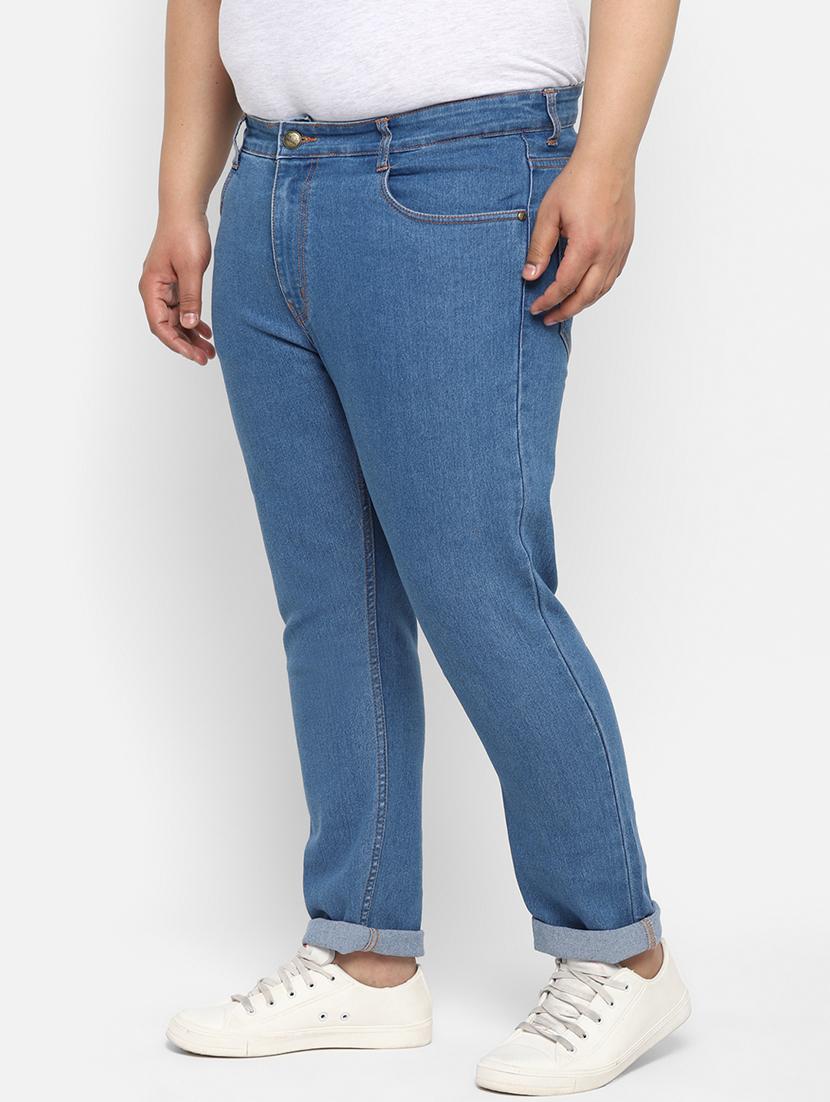 blue light washed denim jeans - 17620332 - Zoom Image - 3
