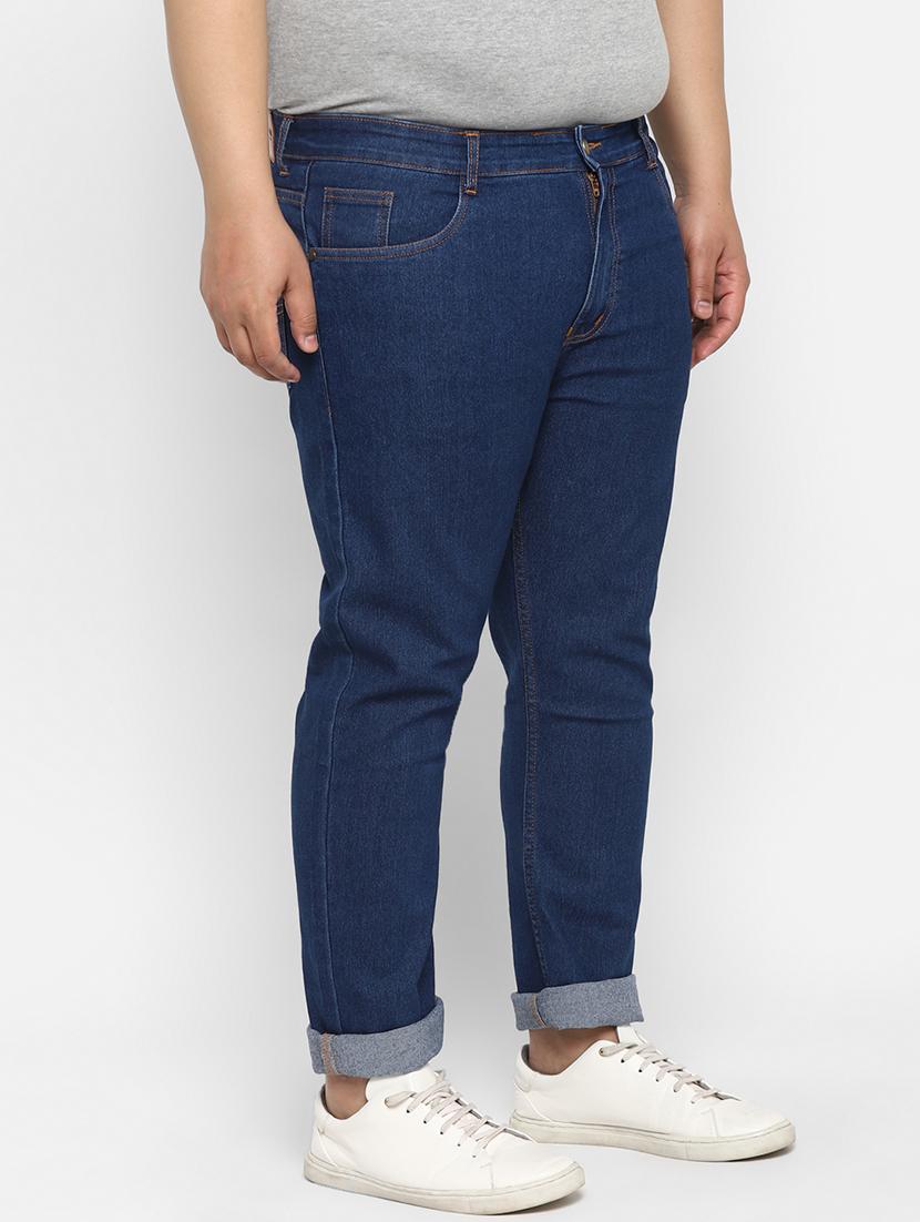 blue light washed denim jeans - 17620333 - Zoom Image - 2
