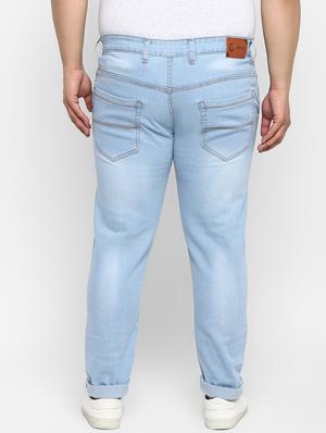 light blue washed denim jeans - 17620336 - Standard Image - 4