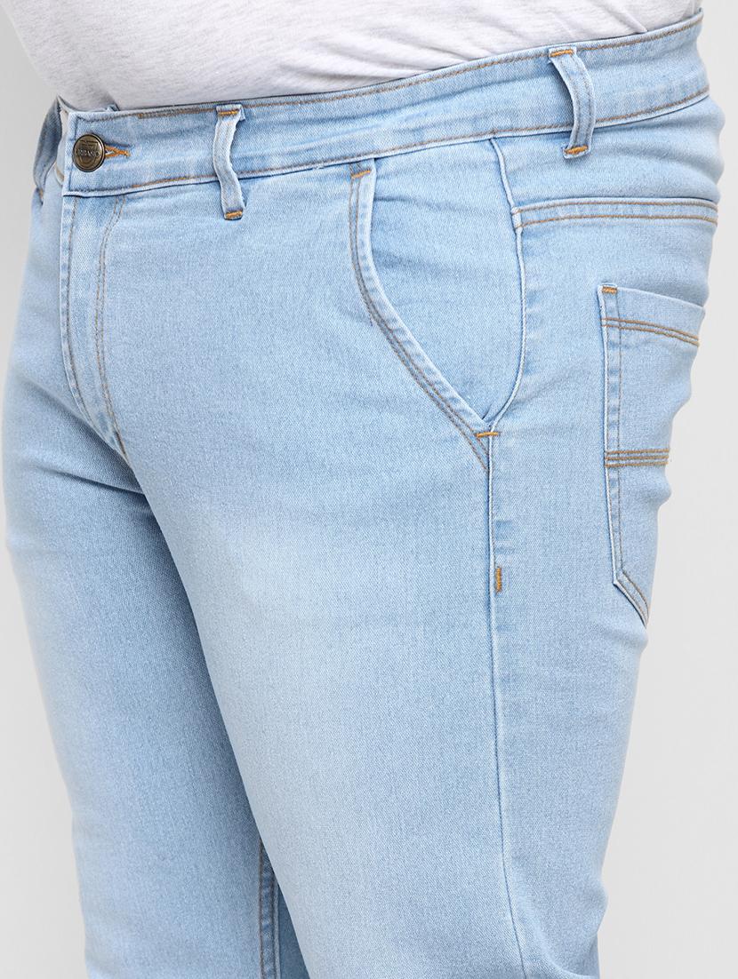 light blue washed denim jeans - 17620336 - Zoom Image - 6