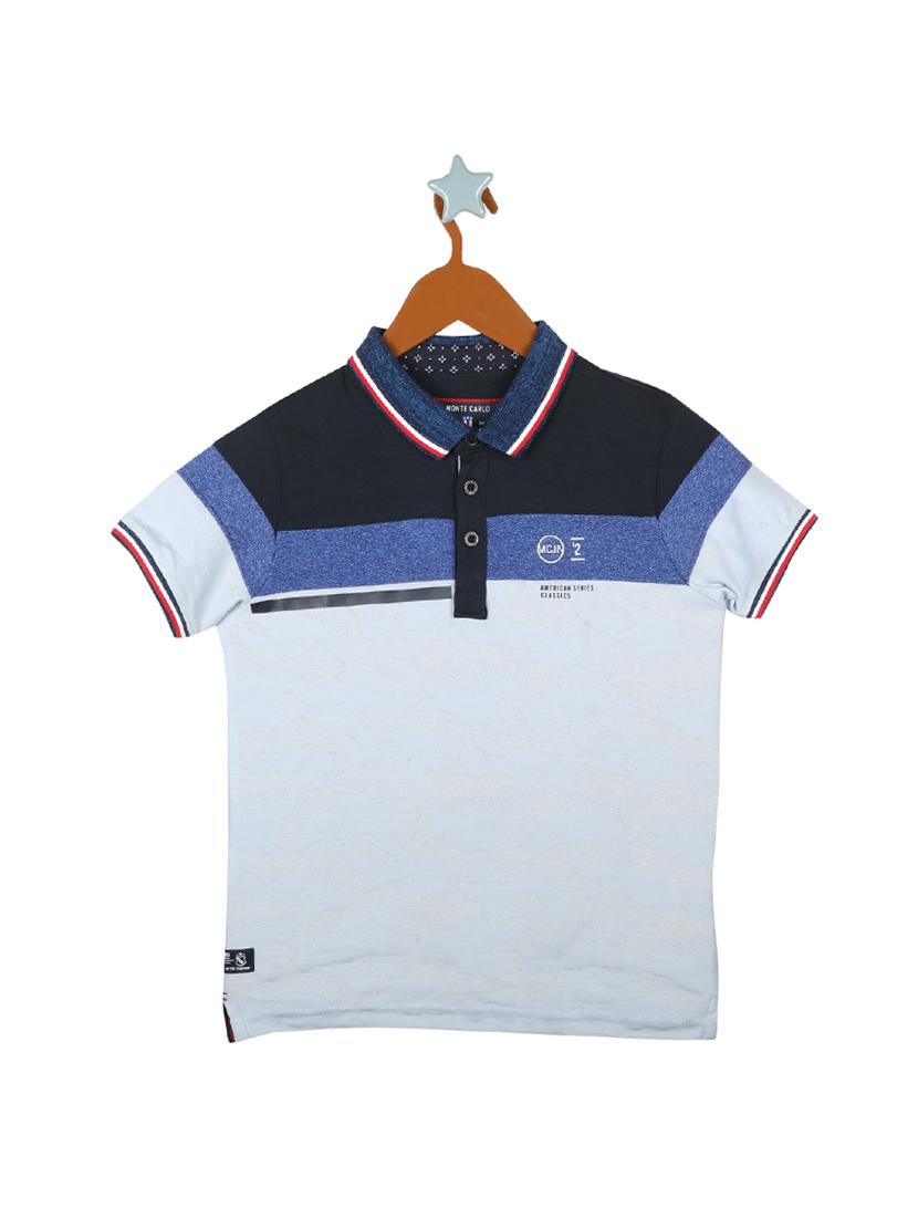 blue cotton tshirt - 17620517 - Zoom Image - 1