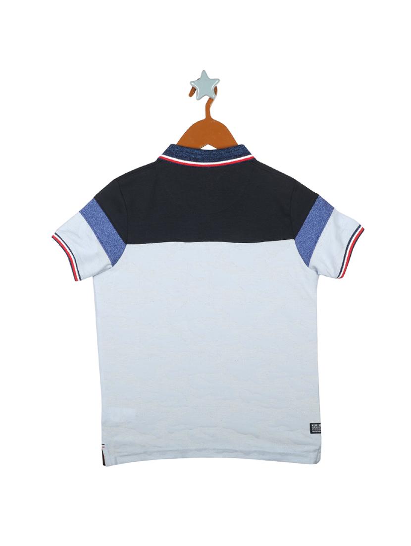 blue cotton tshirt - 17620517 - Zoom Image - 2