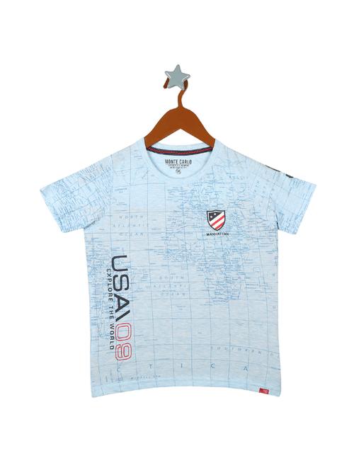 blue cotton tshirt - 17620551 - Standard Image - 1