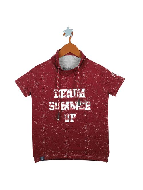 red cotton tshirt - 17620563 - Standard Image - 1