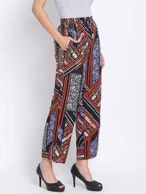 high rise wide leg trouser - 17620607 - Standard Image - 2