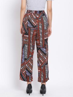high rise wide leg trouser - 17620607 - Standard Image - 3