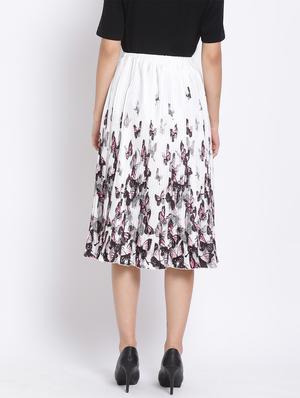 high rise a-line skirt - 17620608 - Standard Image - 3
