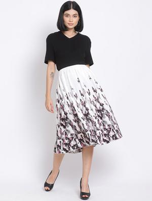 high rise a-line skirt - 17620608 - Standard Image - 4