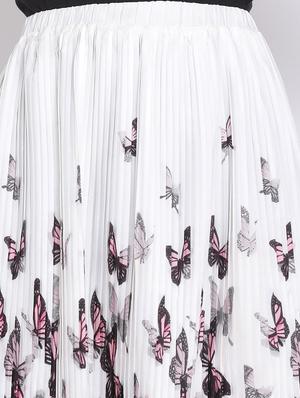 high rise a-line skirt - 17620608 - Standard Image - 5